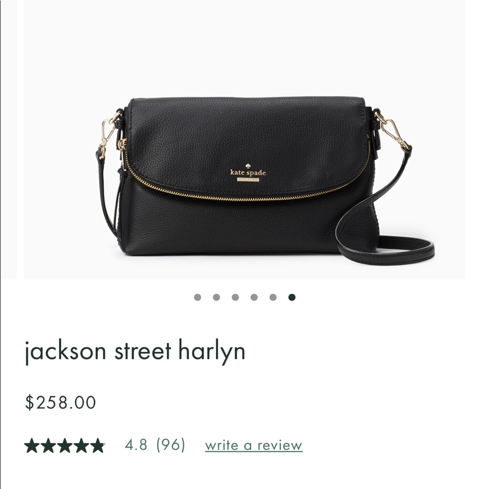 Black Kate spade crossbody